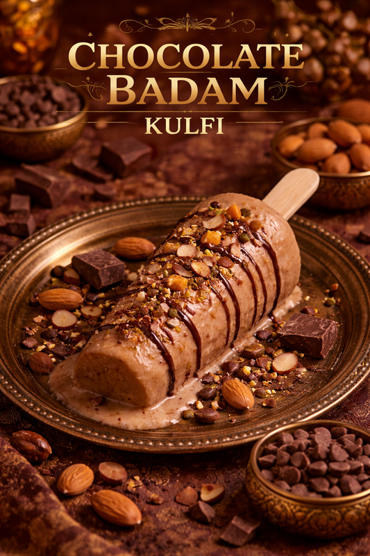 Chocolate Badam Kulfi