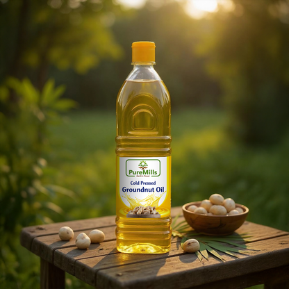 Cold Pressed Groundnut Oil